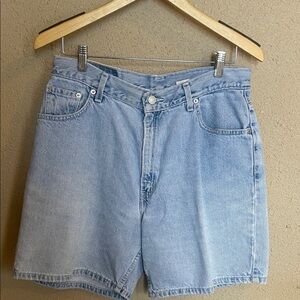Levi's Light Blue Denim Shorts